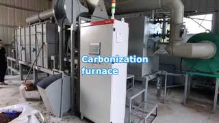 Сделайте уголь быстрым, 500-800 кг в день